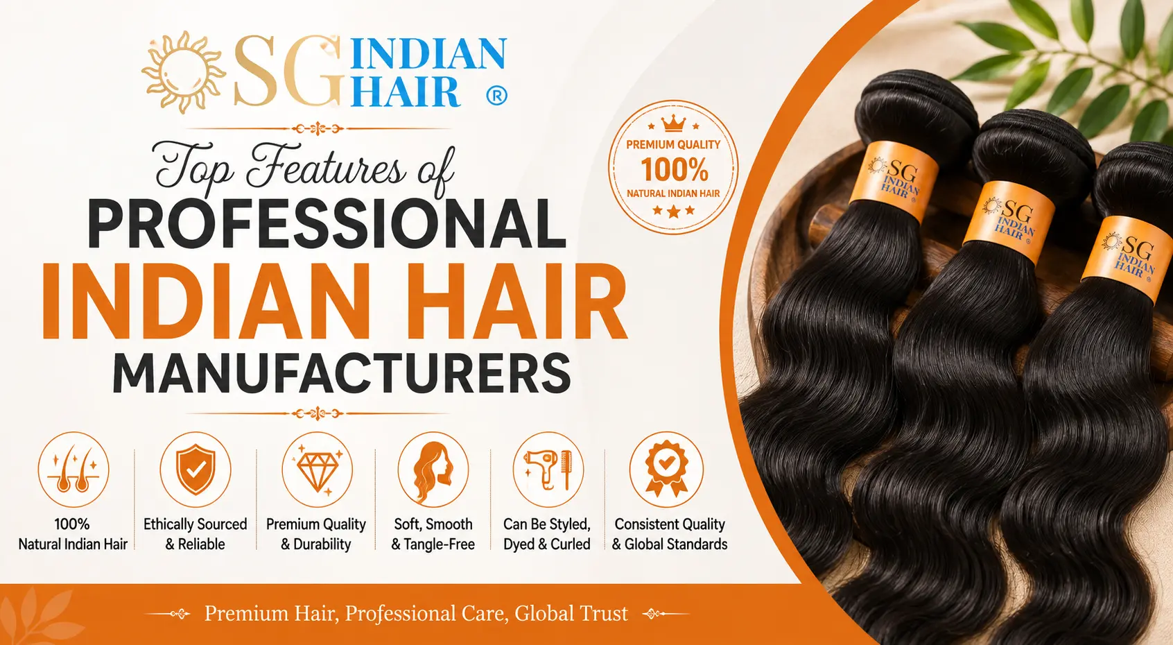 Top Features of Professional Indian Hair Manufacturers
